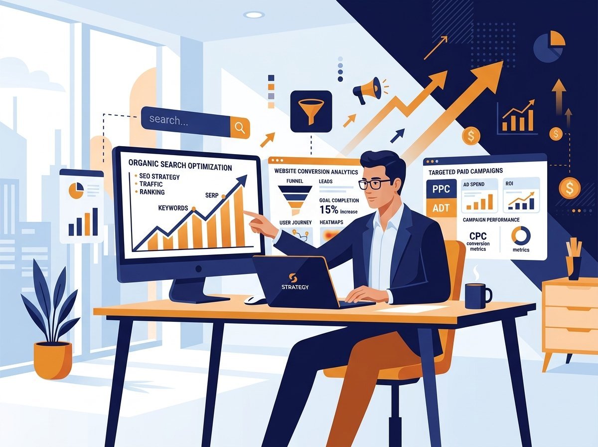 Data-Backed Digital Marketing & SEO Strategy