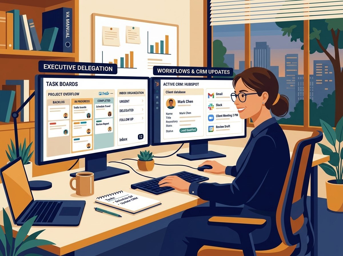 Dedicated Virtual Assistant Support & Operational Delegation
